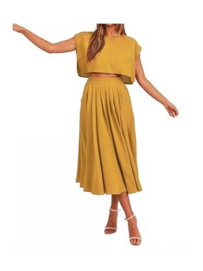 Mable Skirt and Top Set